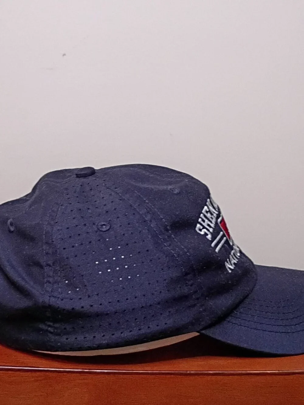 Shenandoah National Park Virginia Blue Embroidered Adjustable Hat